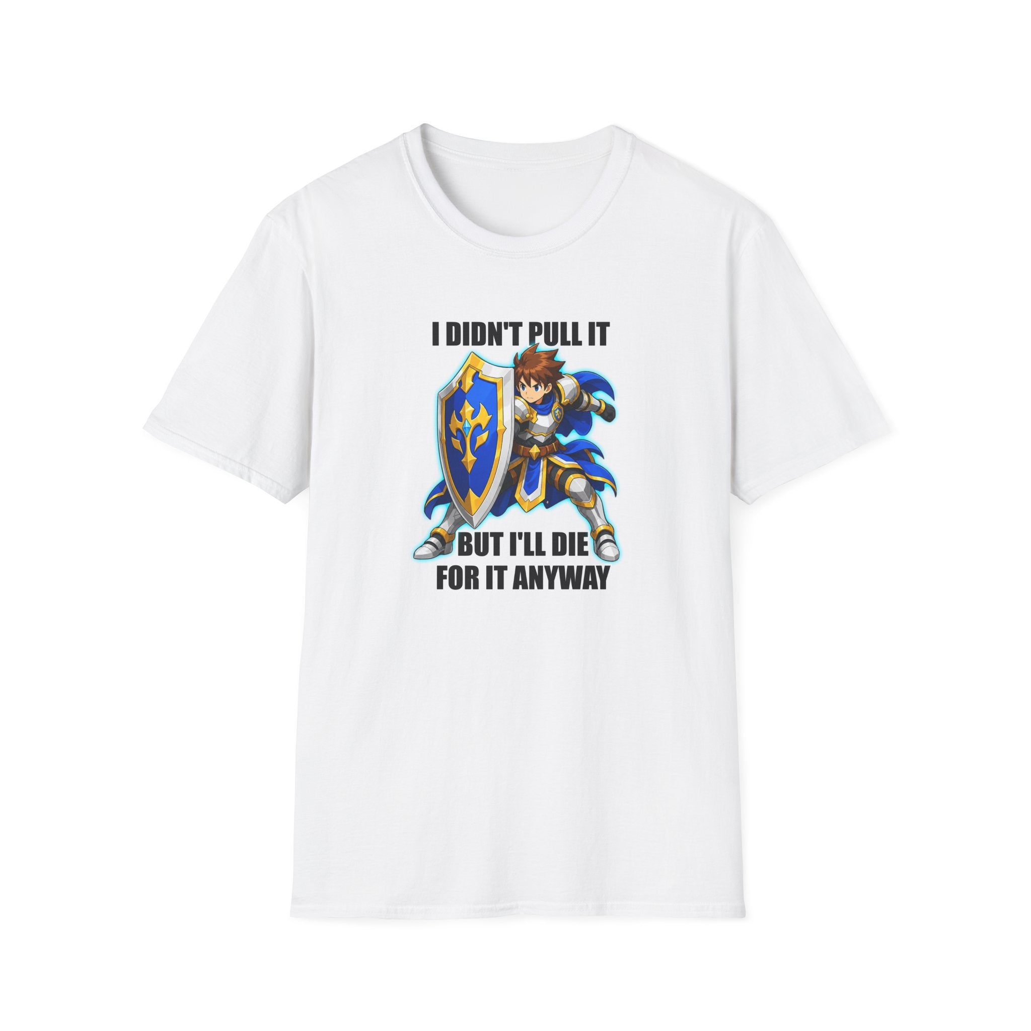 I Didn't Pull It Tank Unisex Softstyle T-Shirt