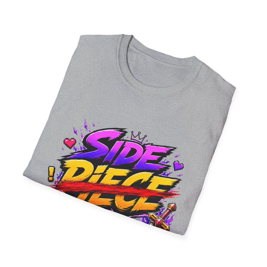 Side Quest T-Shirt — Gamer "Side Piece" Quest Retro Graphic Tee