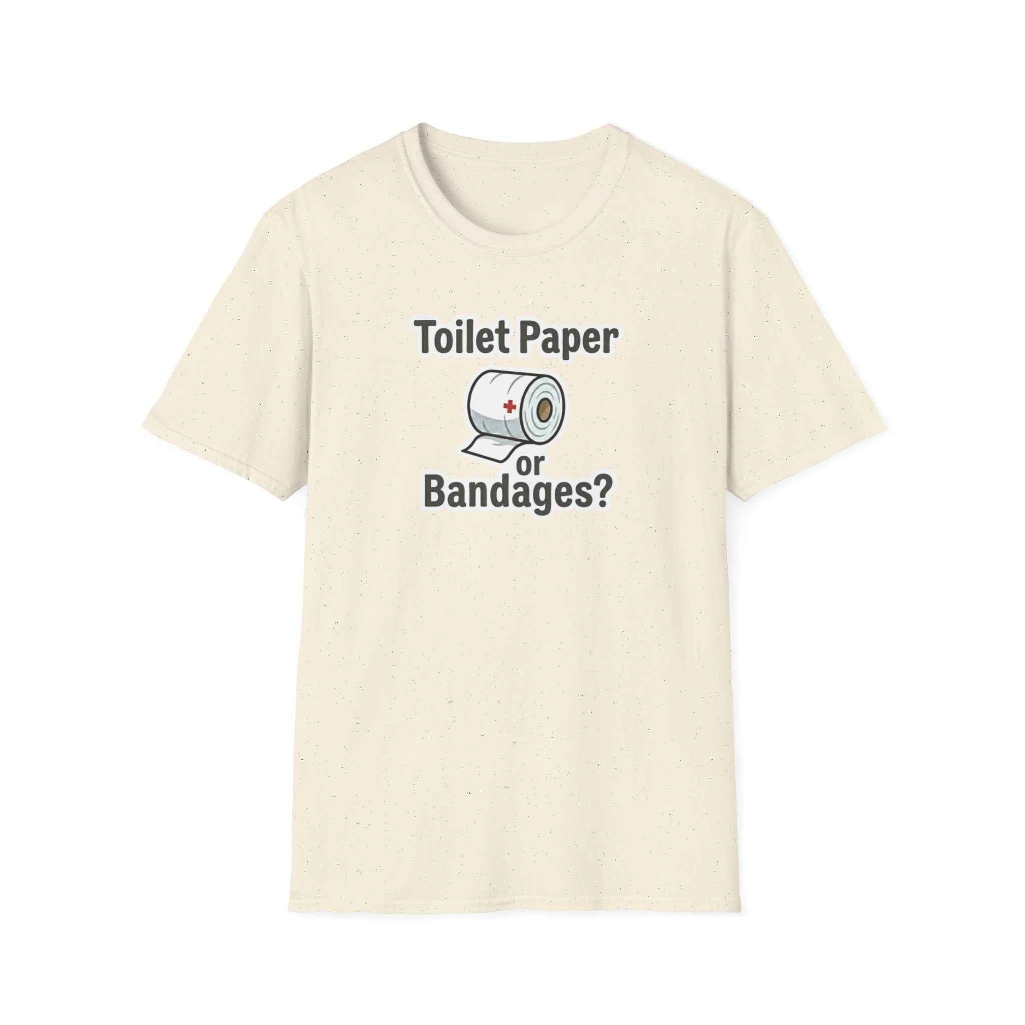 Toilet Paper or Bandages Unisex Softstyle T-Shirt
