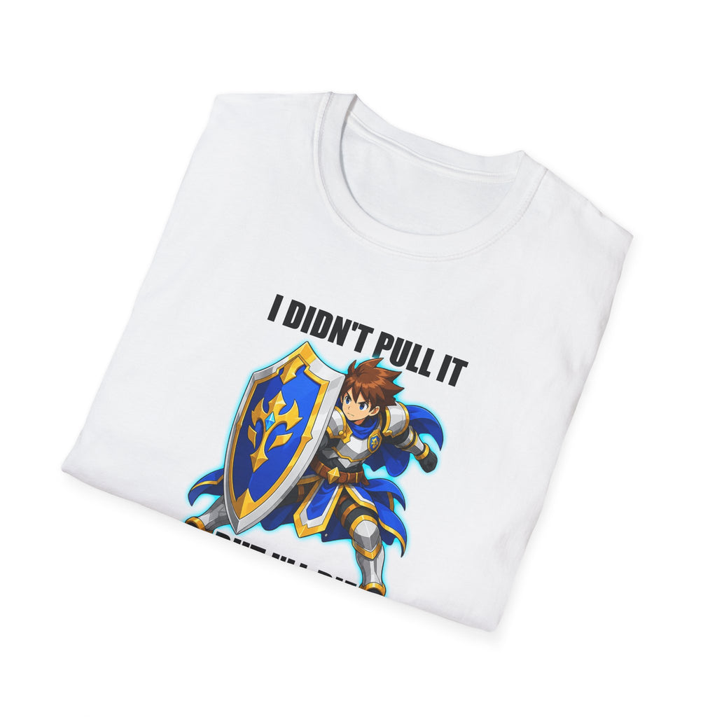 I Didn't Pull It Tank Unisex Softstyle T-Shirt
