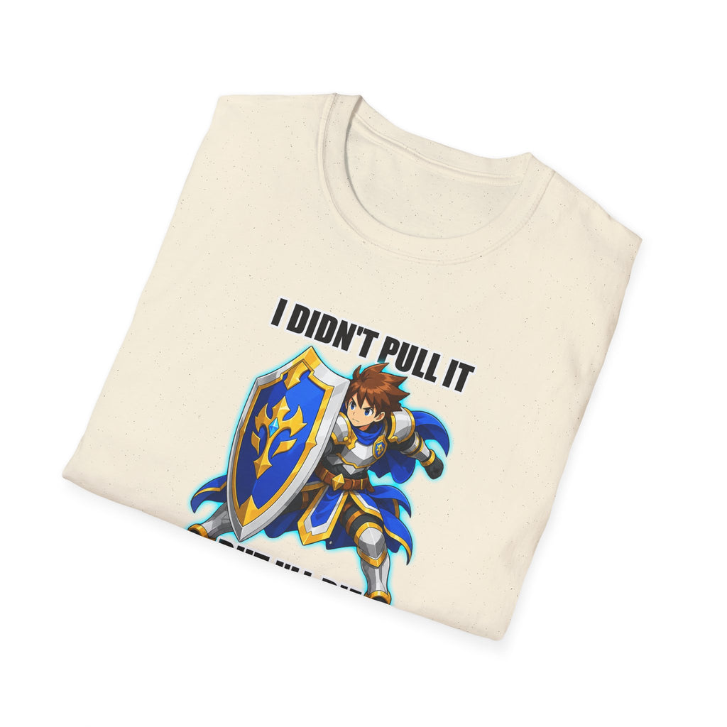 I Didn't Pull It Tank Unisex Softstyle T-Shirt