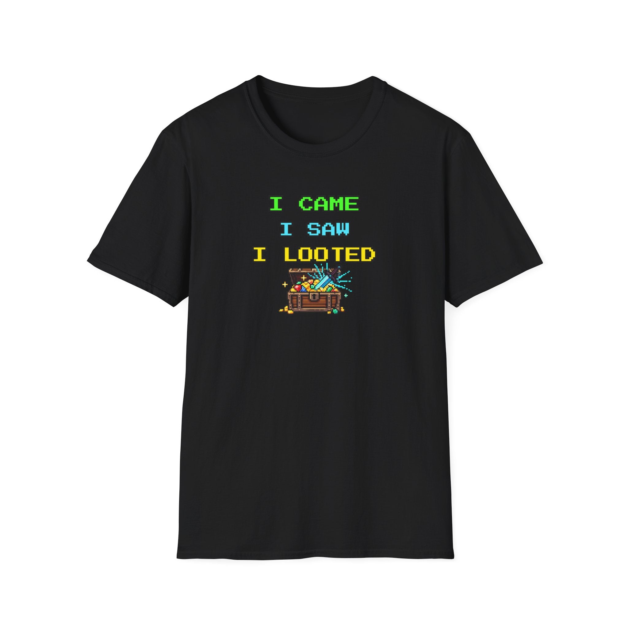 I Came I Saw I Looted Unisex Softstyle T-Shirt