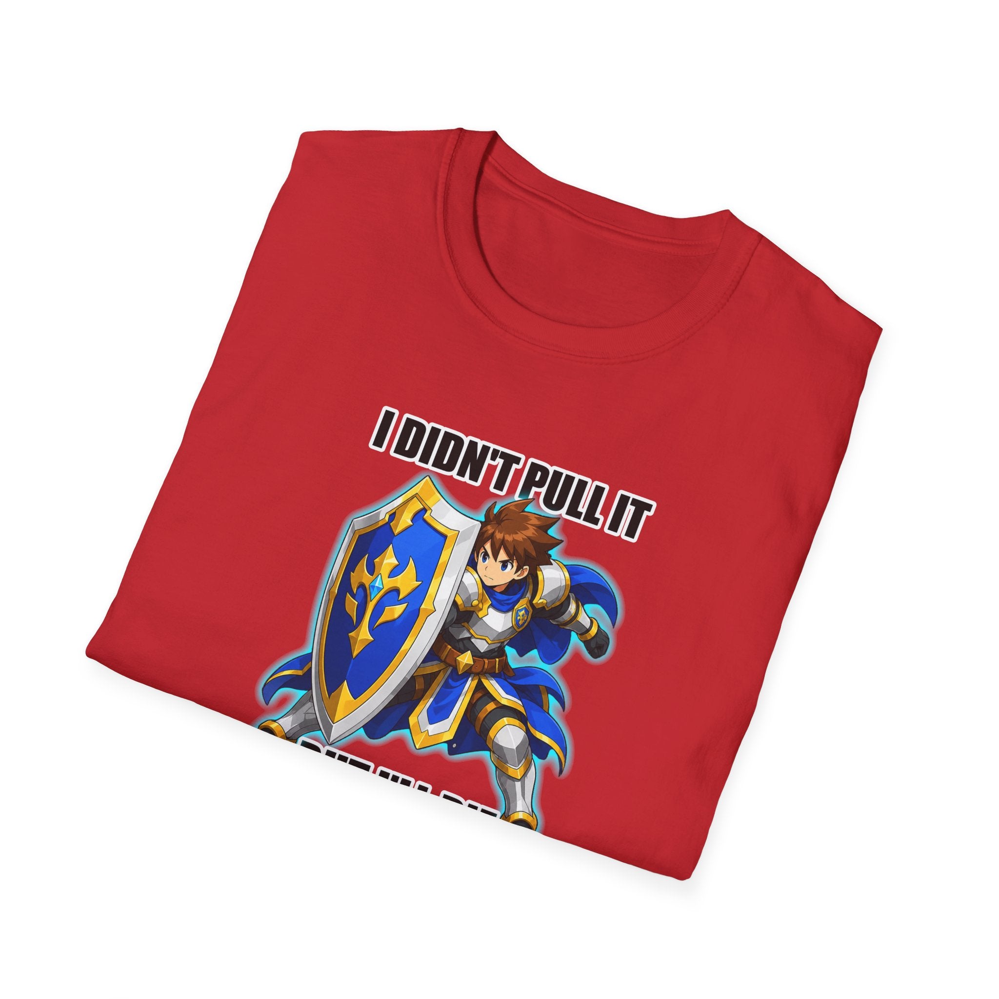 I Didn't Pull It Tank Unisex Softstyle T-Shirt