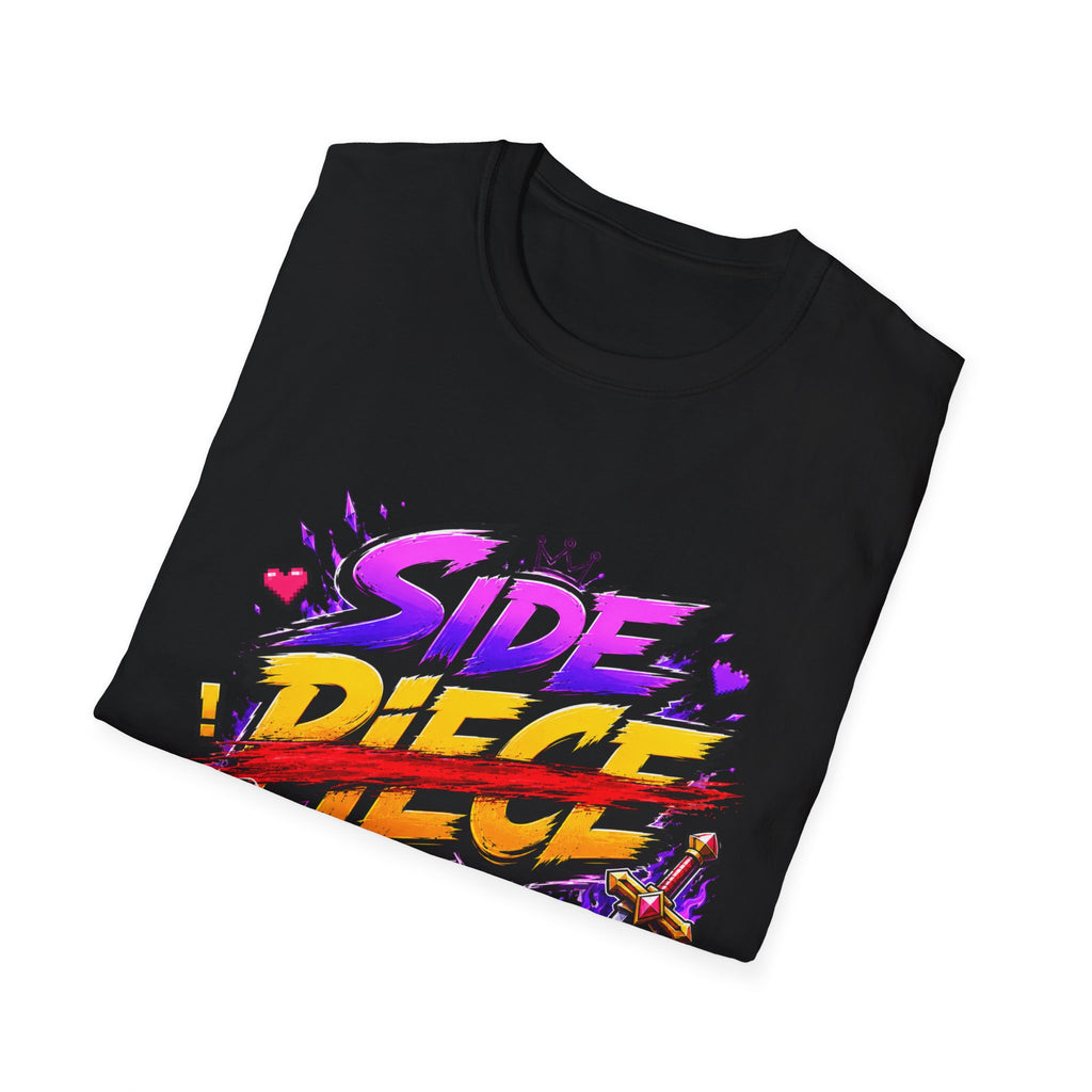 Side Quest T-Shirt — Gamer "Side Piece" Quest Retro Graphic Tee