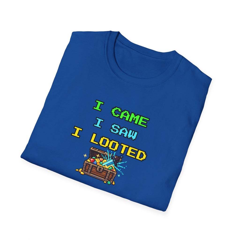 I Came I Saw I Looted Unisex Softstyle T-Shirt