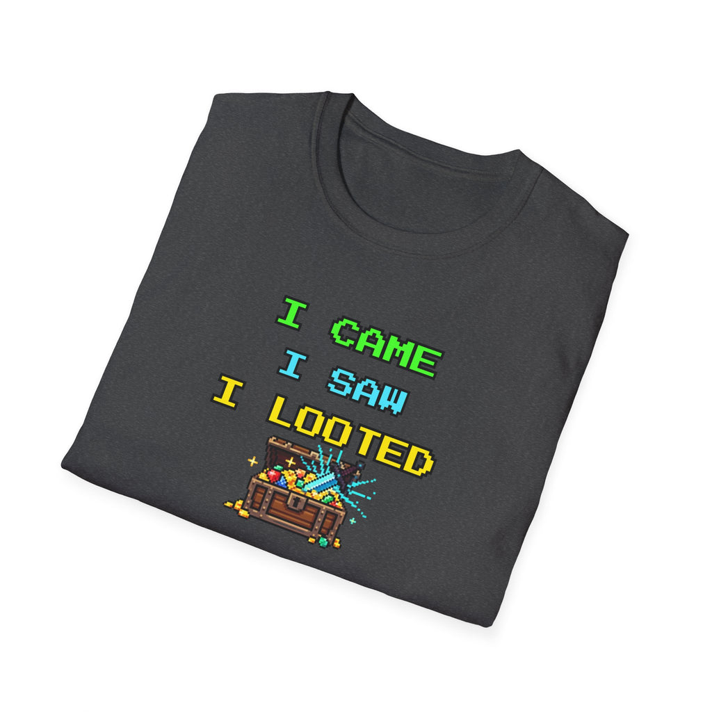 I Came I Saw I Looted Unisex Softstyle T-Shirt