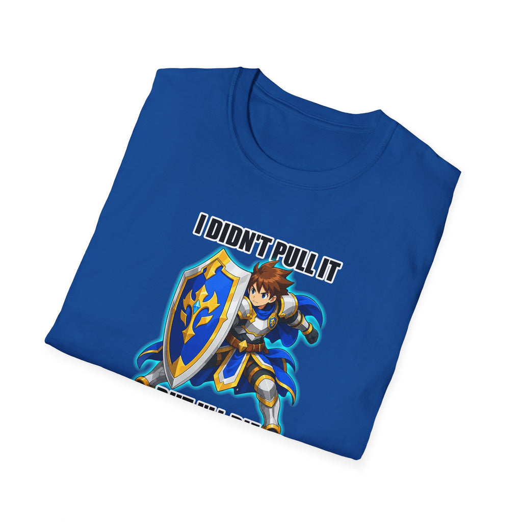 I Didn't Pull It Tank Unisex Softstyle T-Shirt