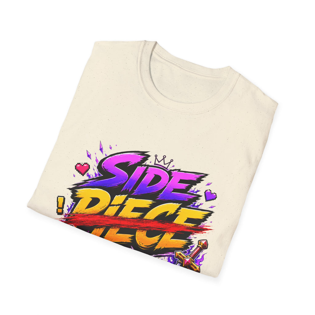 Side Quest T-Shirt — Gamer "Side Piece" Quest Retro Graphic Tee