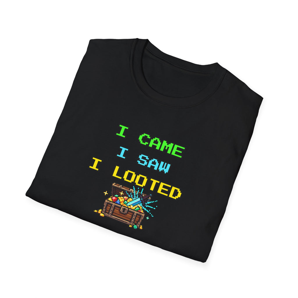 I Came I Saw I Looted Unisex Softstyle T-Shirt
