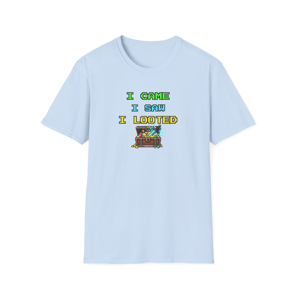 I Came I Saw I Looted Unisex Softstyle T-Shirt