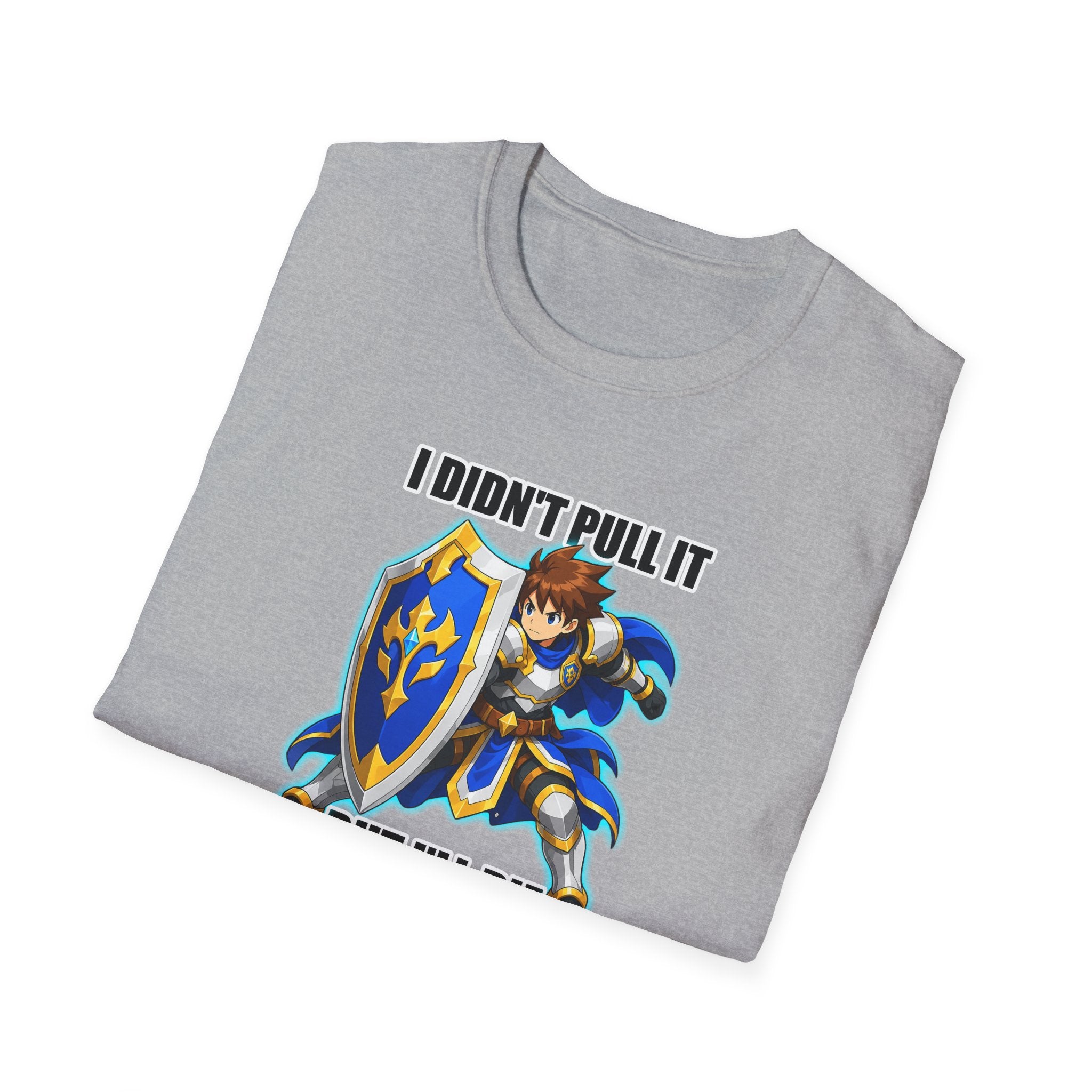 I Didn't Pull It Tank Unisex Softstyle T-Shirt